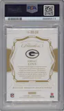 Jordan Love from the 2020 Panini Flawless set graded by PSA and given an overall grade of 9.