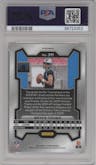 Bryce Young from the 2023 Panini Prizm set featuring a Disco parallel graded by PSA and given an overall grade of 10.