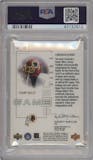 Champ Bailey from the 2000 Upper Deck Pros & Prospects set graded by PSA and given an overall grade of 10.