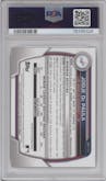 Josue De Paula from the 2023 Bowman  set graded by PSA and given an overall grade of 10.