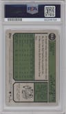 Josh Jung from the 2023 Topps Heritage set featuring a Special Edition Red Ink parallel graded by PSA and given an overall grade of 10.