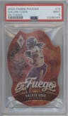 Dalvin Cook from the 2020 Panini Phoenix set graded by PSA and given an overall grade of 9.