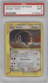 Golem from the 2003 Pokemon E-CARD set graded by PSA and given an overall grade of 9.