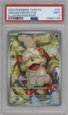 Hisuian Growlithe from the 2024 Pokemon SV set graded by PSA and given an overall grade of 9.