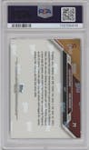 JuJu Watkins/Kiki Iriafen from the 2024-25 Bowman U Now set graded by PSA and given an overall grade of 10.