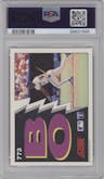 Bo Jackson from the 1991 Score set graded by PSA and given an overall grade of 9.