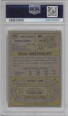 Fred Biletnikoff from the 1974 Topps set graded by PSA and given an overall grade of 8.
