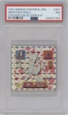 Mewtwo from the 1997 Pokemon Amada Japan set graded by PSA and given an overall grade of 7.