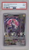 Miraidon from the 2023 Pokemon SV set featuring a Scarlet & Violet Pokémon Center Elite Trainer Box (Miraidon) parallel graded by PSA and given an overall grade of 9.