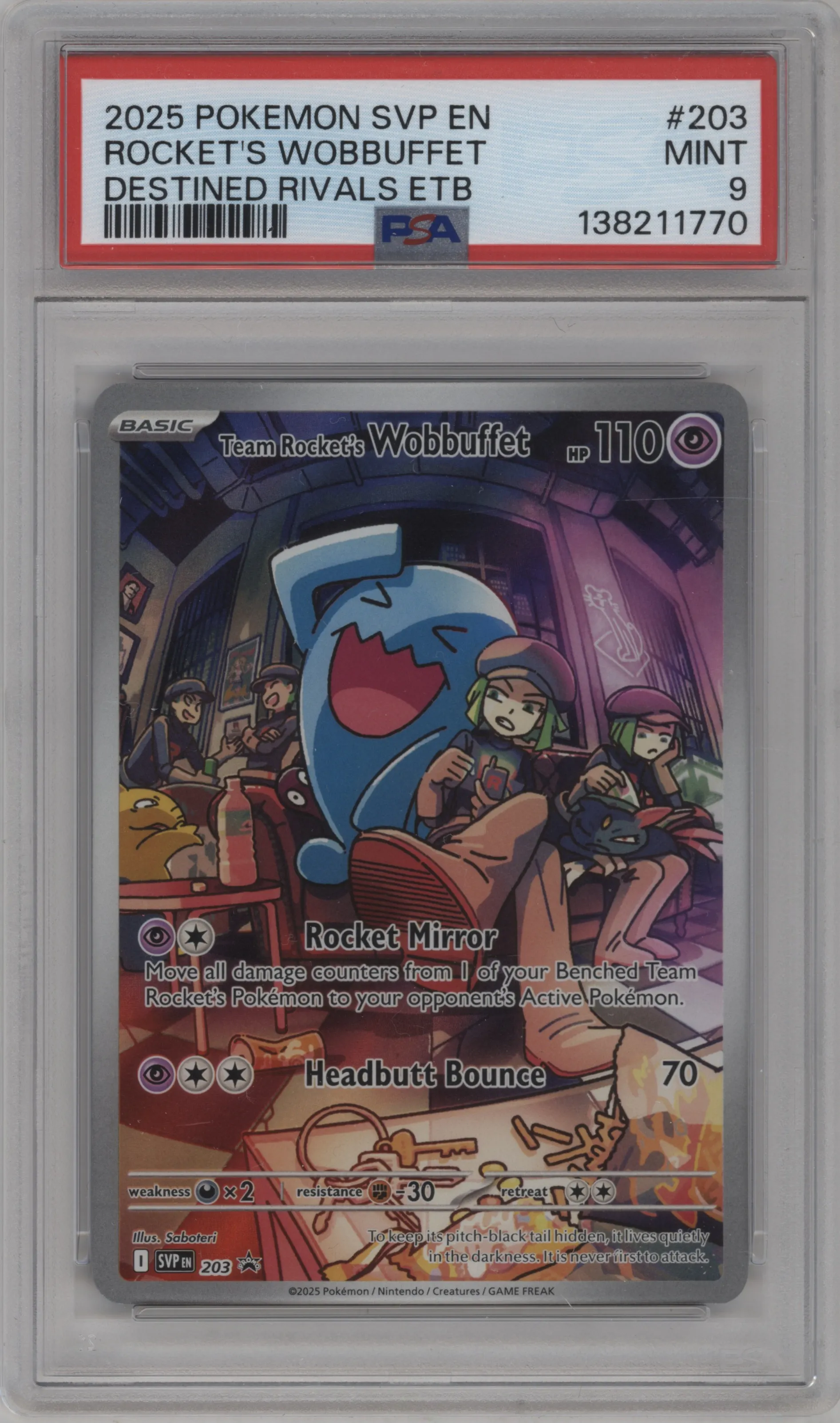 Team Rocket's Wobbuffet