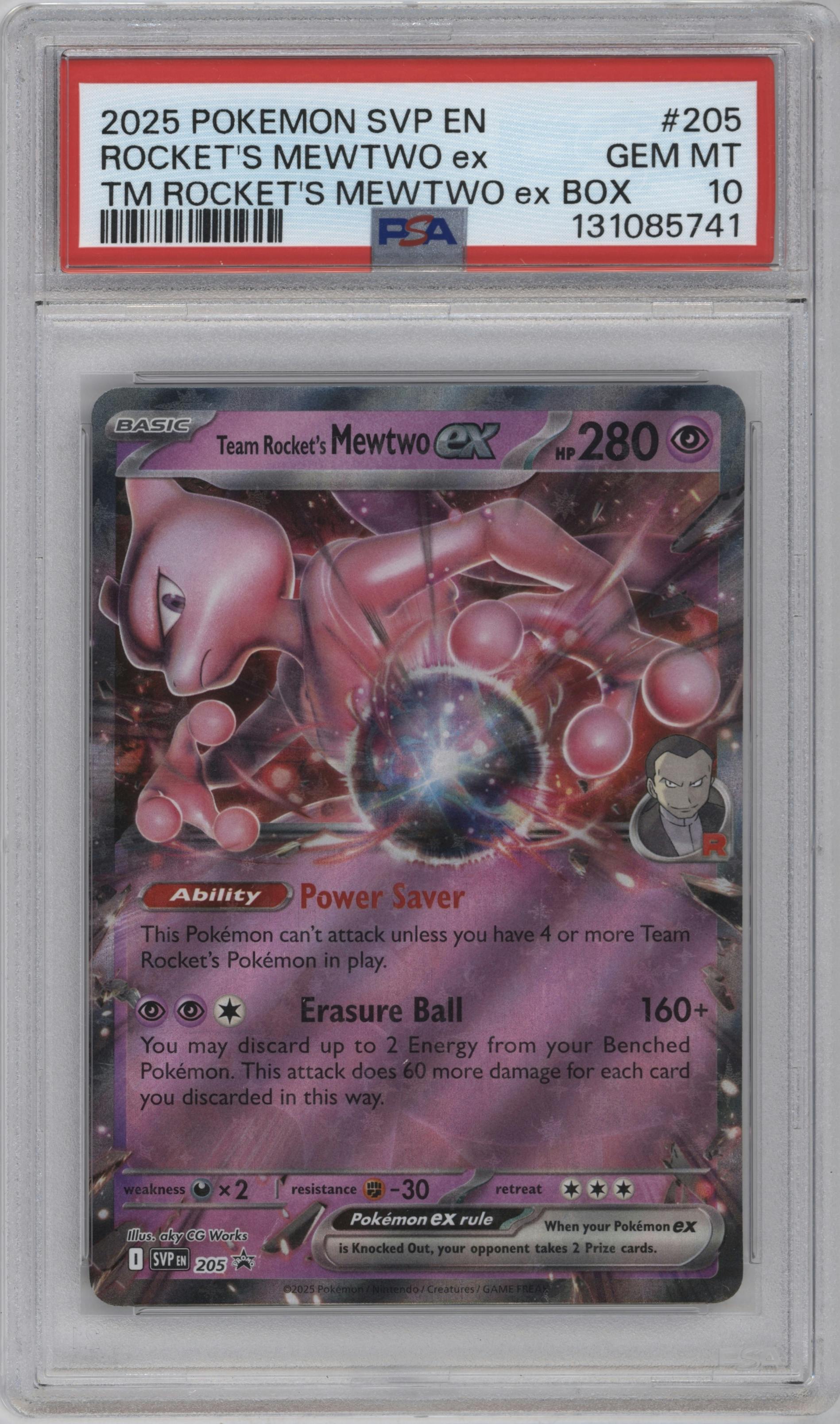Team Rocket's Mewtwo ex