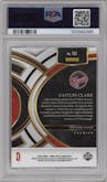 Caitlin Clark from the 2024 Panini Select WNBA set graded by PSA and given an overall grade of 10.