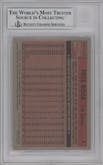 Pete Rose from the 1981 Topps Coca-Cola set graded by Beckett and given an overall grade of 9.