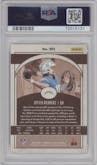 Justin Herbert from the 2020 Panini Chronicles set graded by PSA and given an overall grade of 10.
