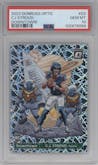 C.J. Stroud  from the 2023 Donruss Optic set graded by PSA and given an overall grade of 10.