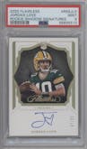Jordan Love from the 2020 Panini Flawless set graded by PSA and given an overall grade of 9.