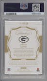 Jordan Love from the 2020 Panini Flawless set graded by PSA and given an overall grade of 9.