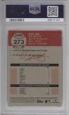 Oneil Cruz from the 2022 Topps Chrome Platinum Anniversary set featuring a Fuchsia Atomic Refractor parallel graded by PSA and given an overall grade of 10.