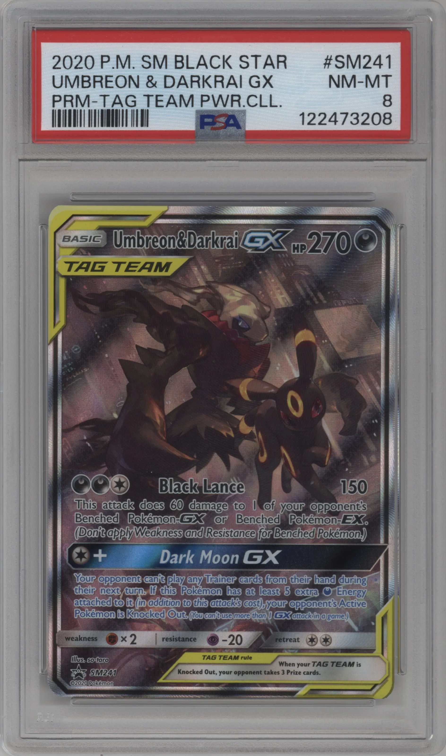 Umbreon/Darkrai GX