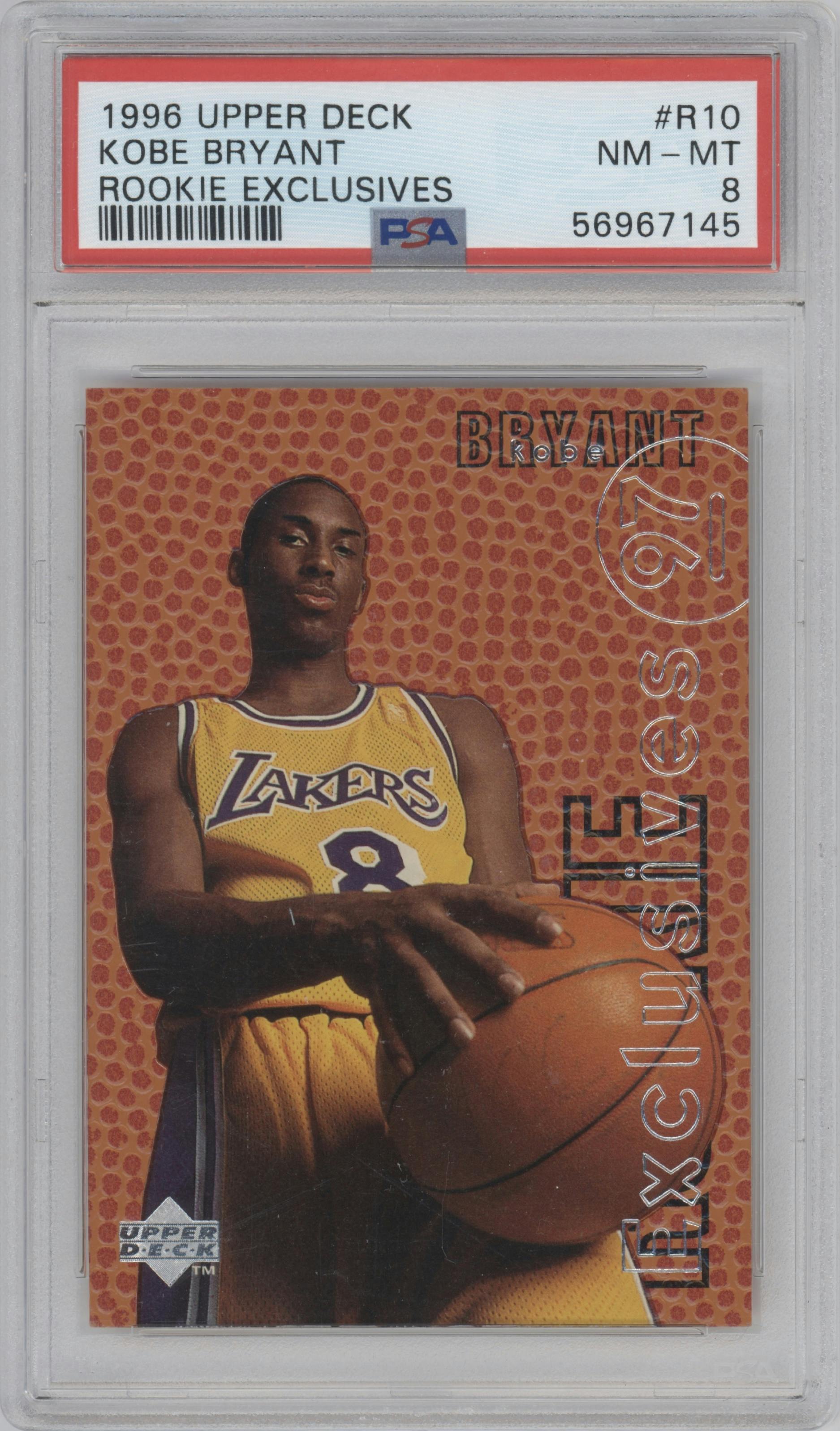 Buy Kobe Bryant 1996 upper deck rookie