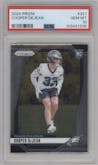 Cooper DeJean from the 2024 Panini Prizm set graded by PSA and given an overall grade of 10.
