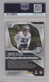 Cooper DeJean from the 2024 Panini Prizm set graded by PSA and given an overall grade of 10.
