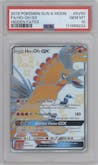 Ho-Oh GX from the 2019 Pokemon S&M  set graded by PSA and given an overall grade of 10.