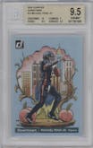 Michael Penix Jr. from the 2024 Donruss set graded by Beckett and given an overall grade of 9.5.