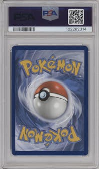Greninja ex from the 2024 Pokemon SV set graded by PSA and given an overall grade of 10.