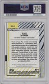 Zac Veen from the 2021 Bowman Chrome set graded by PSA and given an overall grade of 10.