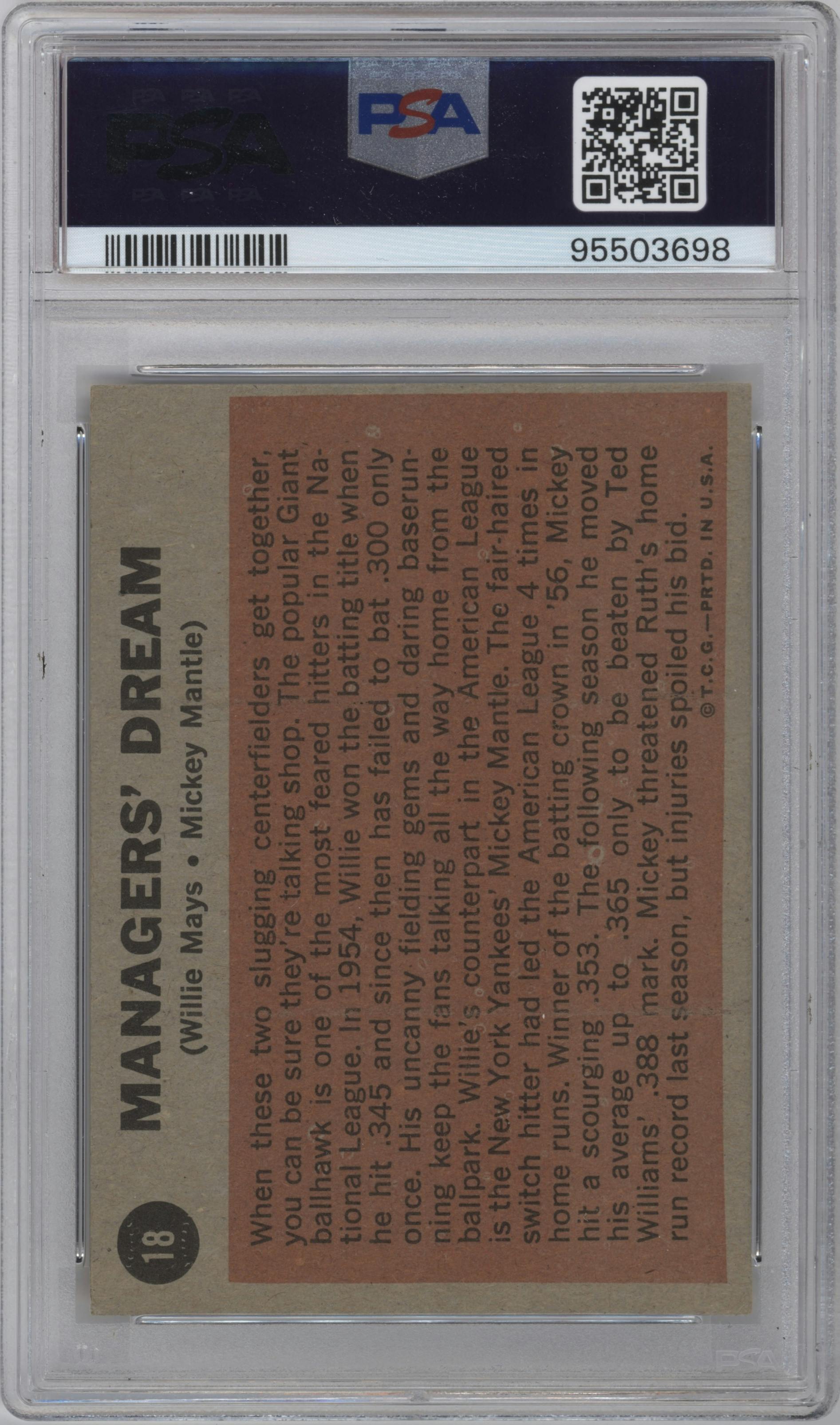 Mickey Mantle/Willie Mays