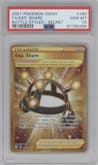Exp. Share from the 2021 Pokemon SWSH set graded by PSA and given an overall grade of 10.