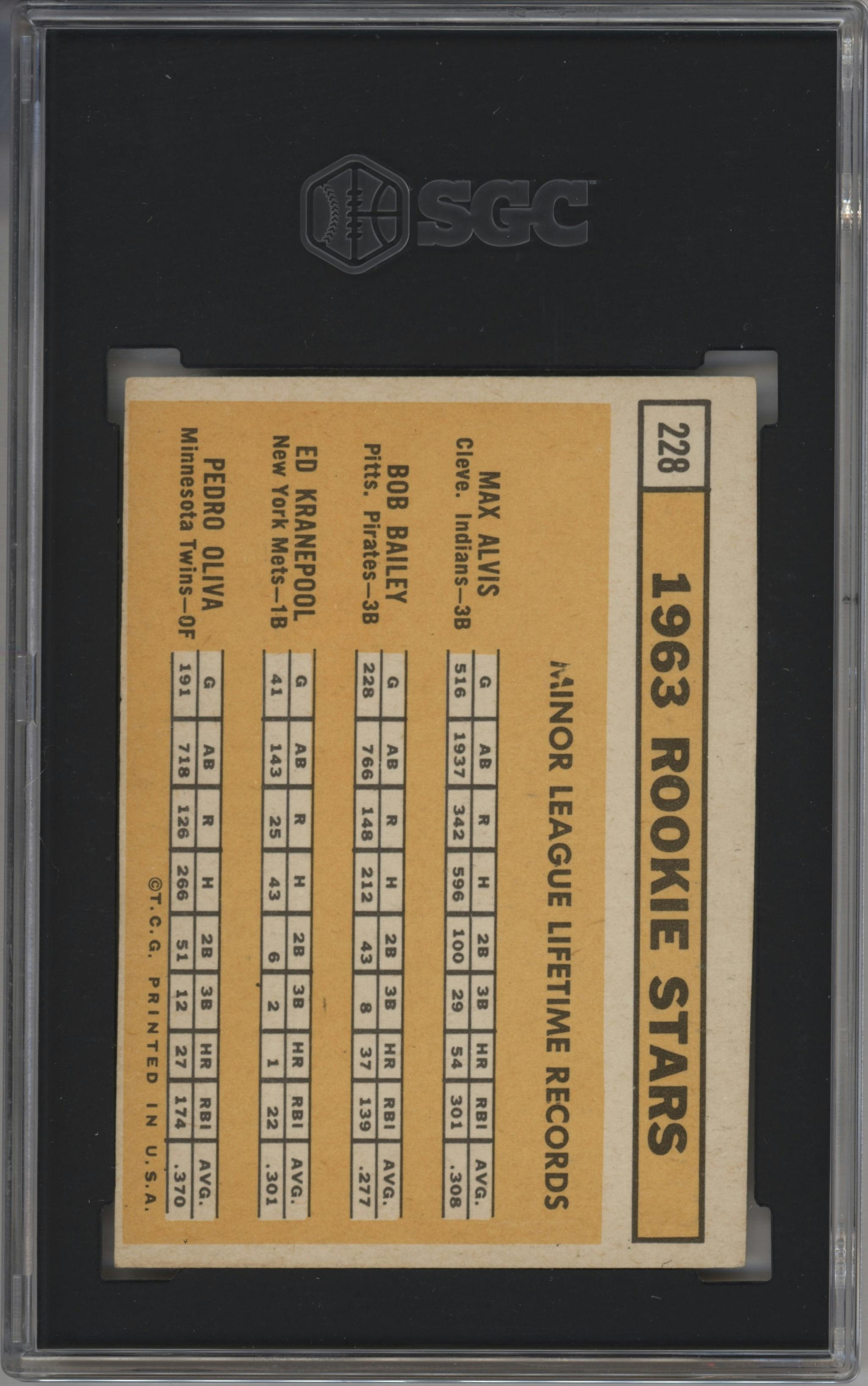 Max Alvis/Bob Bailey/Ed Kranepool/Pedro Oliva