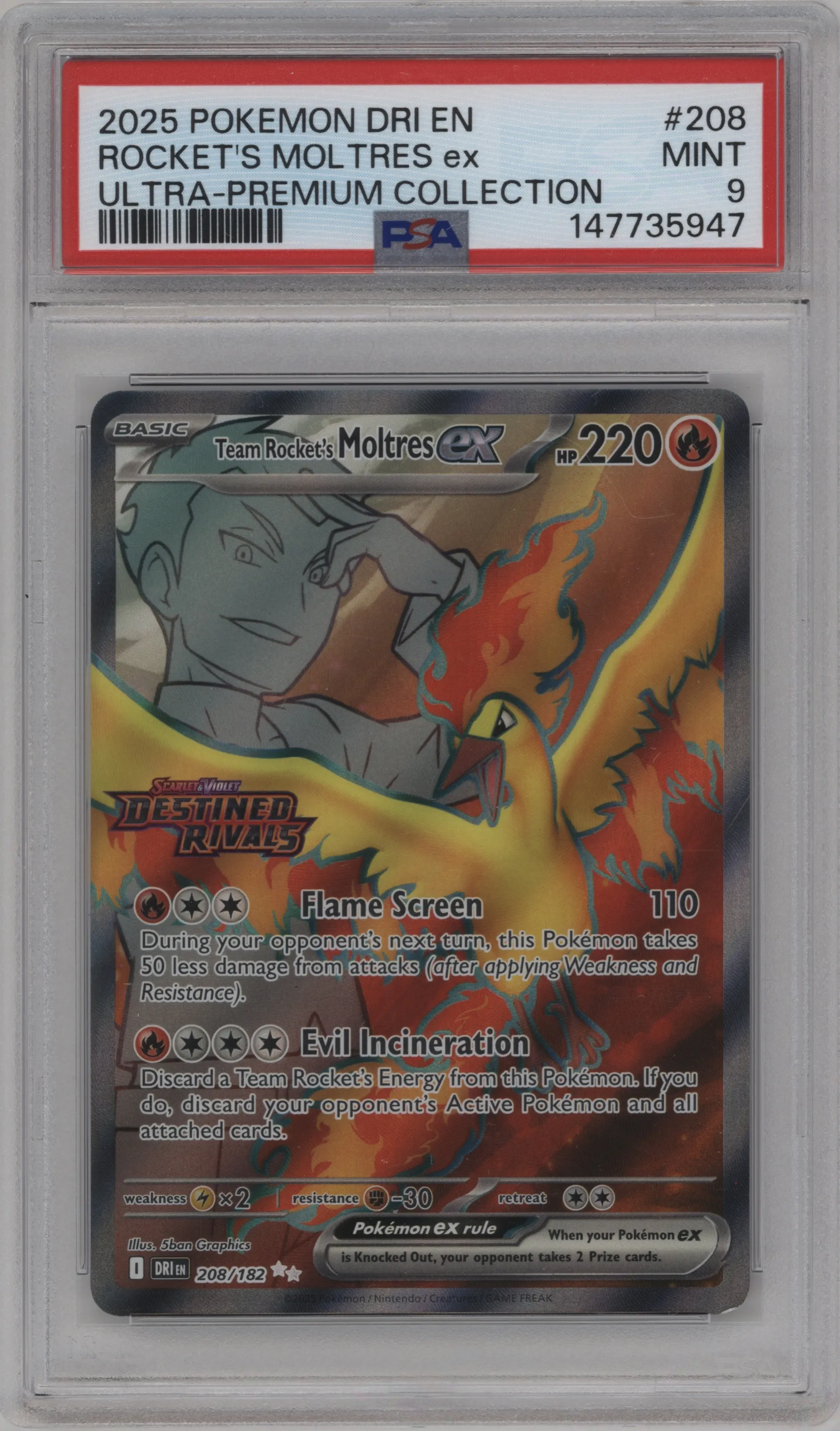 Team Rocket's Moltres ex