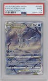 Glaceon Vstar from the 2023 Pokemon SWSH set graded by PSA and given an overall grade of 9.