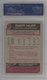 Gary Huff from the 1977 Topps set graded by PSA and given an overall grade of 10.