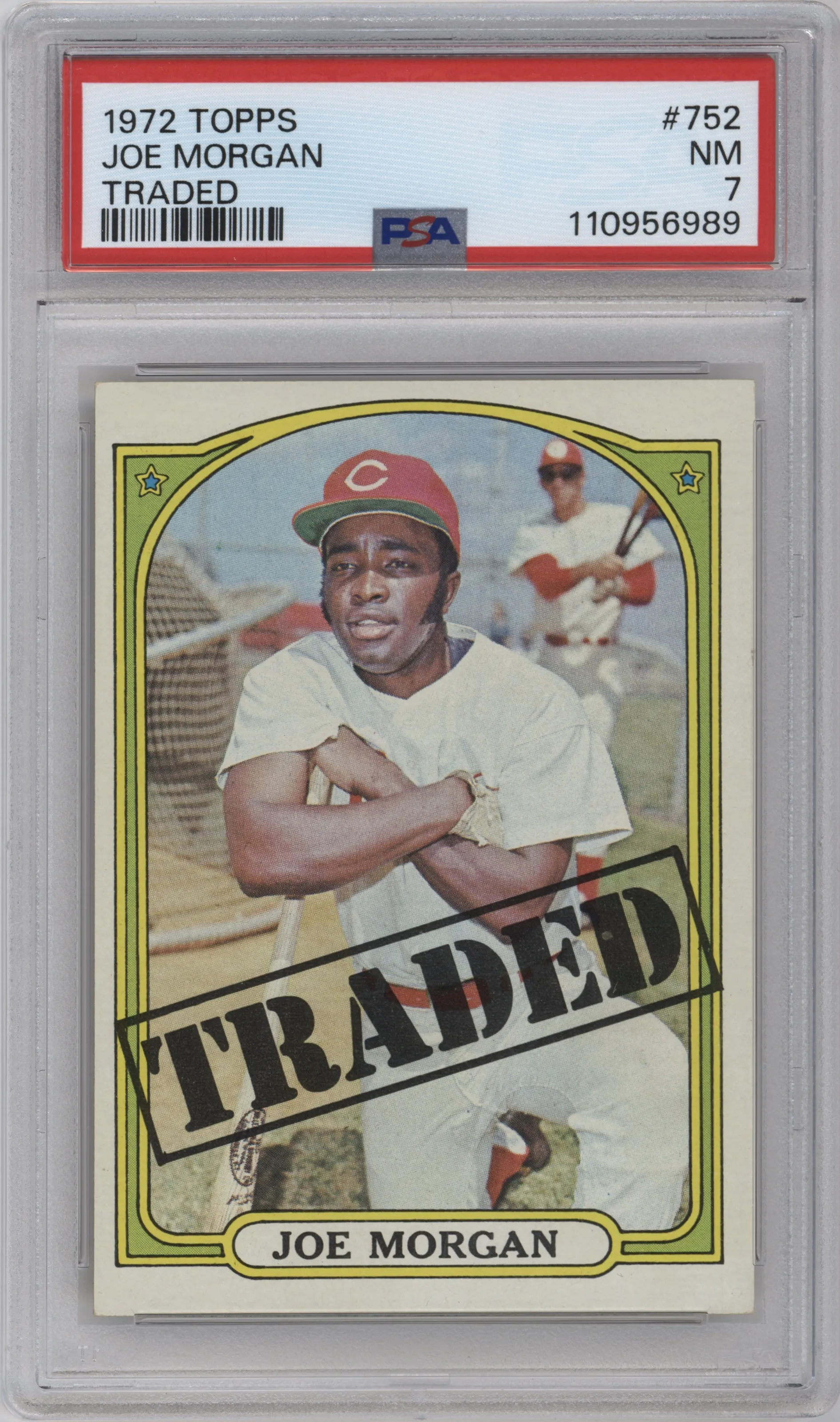 1972 Topps Joe Morgan PSA 7