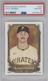 Paul Skenes from the 2024 Topps Allen & Ginter set graded by PSA and given an overall grade of 10.