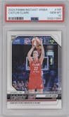 Caitlin Clark from the 2024-25 Panini Instant WNBA set graded by PSA and given an overall grade of 10.