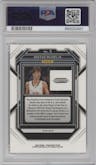 Matas Buzelis from the 2023-24 Panini Prizm Draft Picks set featuring a Silver Prizm parallel graded by PSA and given an overall grade of 10.