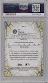Colt Emerson from the 2023 Bowman Draft set graded by PSA and given an overall grade of 10.
