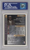 Kevin Garnett from the 1995-96 Topps Finest set featuring a W/ Coating parallel graded by PSA and given an overall grade of 10.