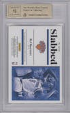 RJ Barrett from the 2019-20 Panini Encased set featuring a Red  parallel graded by Beckett and given an overall grade of 9.5.