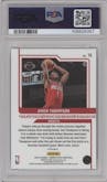 Amen Thompson from the 2023-24 Donruss Optic set featuring a Holo parallel graded by PSA and given an overall grade of 10.
