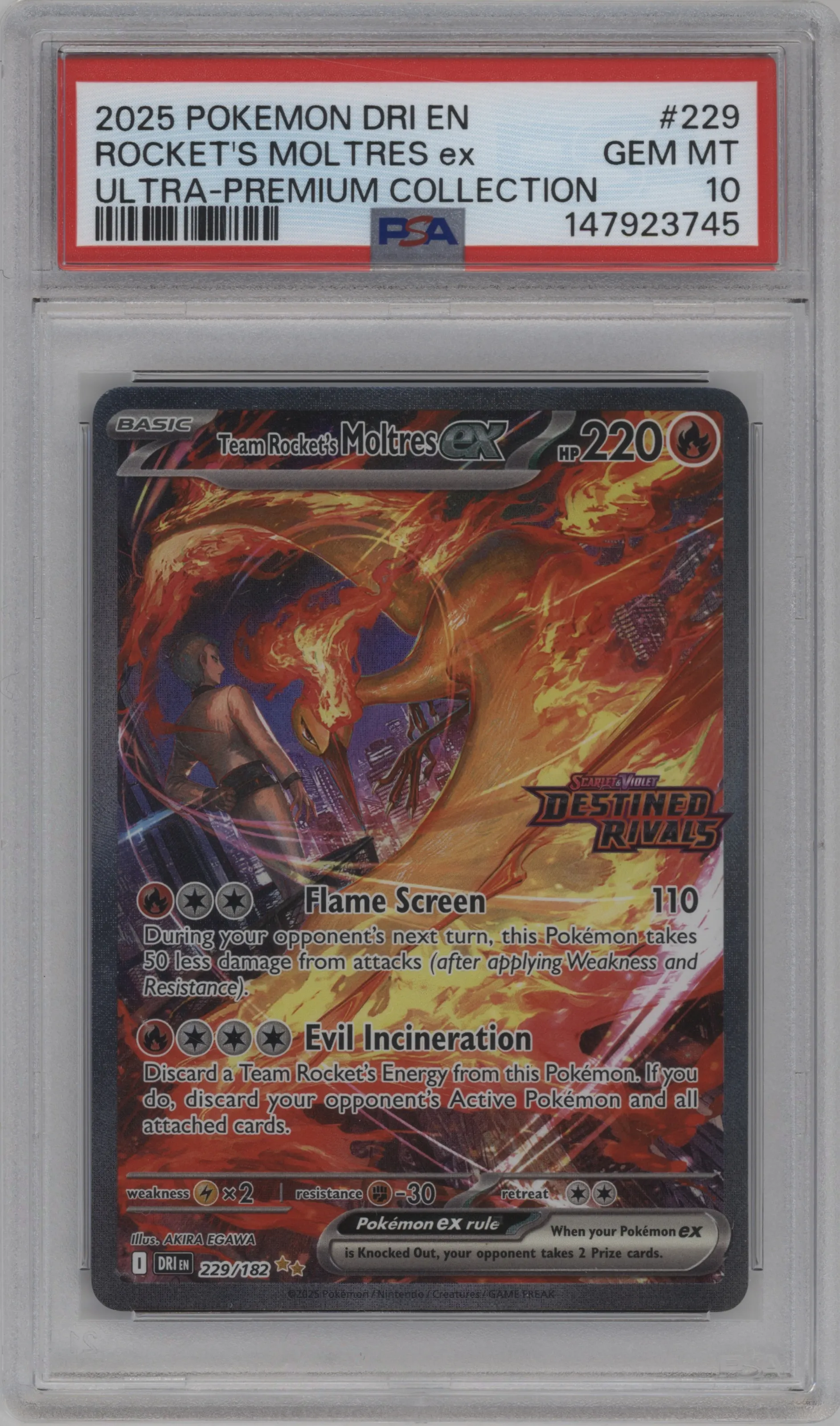 Team Rocket's Moltres ex