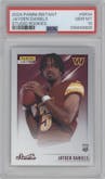 Jayden Daniels from the 2024 Panini Instant NFL Studio Rookies set graded by PSA and given an overall grade of 10.