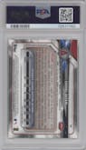 Shohei Ohtani from the 2018 Bowman set graded by PSA and given an overall grade of 9.