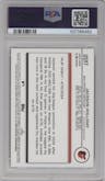 Jackson Holliday from the 2024 Topps Update set featuring a Silver Crackle Foilboard parallel graded by PSA and given an overall grade of 9.