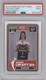 Caitlin Clark from the 2024-25 Panini Instant WNBA set graded by PSA and given an overall grade of 9.