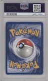 Dark Blastoise from the 2000 Pokemon set graded by PSA and given an overall grade of 5.